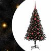 vidaXL &Aacute;rvore de Natal Preto 120 cm PVC