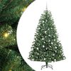 vidaXL &Aacute;rvore de Natal Articulada Artificial Verde 180 cm PVC e Metal