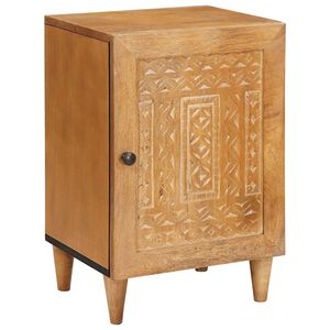 vidaXL Arm&aacute;rio de Banheiro 38 x 33 x 58 cm Madeira de manga maci&ccedil;a