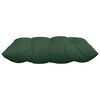 vidaXL Almofadas de Assento 4 pcs Verde Escuro 40 x 40 x 6 cm