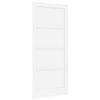 vidaXL Porta Interna 93 x 211 cm Contraplacado Branco
