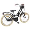 vidaXL Bicicleta Infantil 24 Polegadas para 8-12 anos Preto