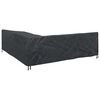 vidaXL Capa para M&oacute;veis Preto 270 x 270 x 80 cm Tecido Oxford 420D
