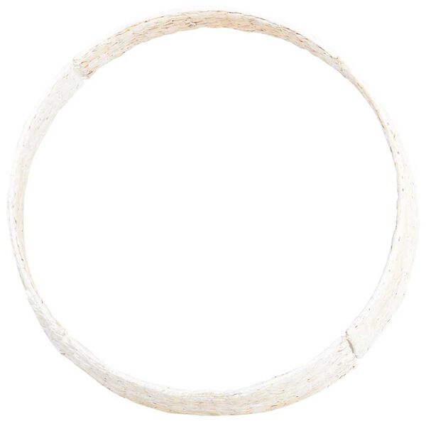 vidaXL Collar para &Aacute;rvore de Natal Branco 105 x 105 x 28 cm