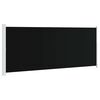 vidaXL Toldo lateral retr&aacute;til para p&aacute;tio 200x500 cm preto