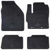 vidaXL Tapete de carro 4 pcs Preto Adequado para Toyota YARIS 2020-