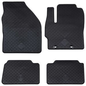 vidaXL Tapete de carro 4 pcs Preto Adequado para Toyota YARIS 2020-