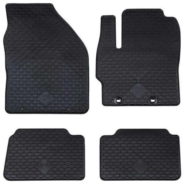 vidaXL Tapete de carro 4 pcs Preto Adequado para Toyota YARIS 2020-