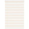 vidaXL Cortina de zebra 100x100 cm largura do tecido 95,9 cm poli&eacute;ster