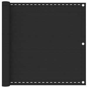 vidaXL Tela de varanda PEAD 90x300 cm antracite