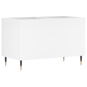 vidaXL Arm&aacute;rio para discos 74,5x38x48 cm derivados de madeira branco