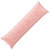vidaXL Almofada de Lan&ccedil;ar HOUTEN Rosa 40 x 145 cm Flanela