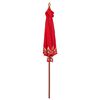 vidaXL Parasol Balin&ecirc;s Vermelho 215 x 215 x 260 cm