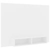 vidaXL Arm&aacute;rio de parede para TV 135x23,5x90 cm deriv. madeira branco
