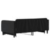 vidaXL Sof&aacute;-cama com gavet&atilde;o 90x190 cm veludo preto