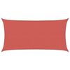 vidaXL Vela de Sombra Terracota 2 x 6 m HDPE