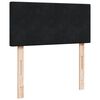 vidaXL Cama com molas/colch&atilde;o 90x190 cm veludo preto