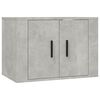 vidaXL M&oacute;vel de TV para parede 57x34,5x40 cm cinzento cimento