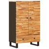 vidaXL Aparador de Armazenamento Castanho 60 x 33 x 100 cm