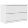 vidaXL M&oacute;vel de TV 80x35x54 cm derivados de madeira branco