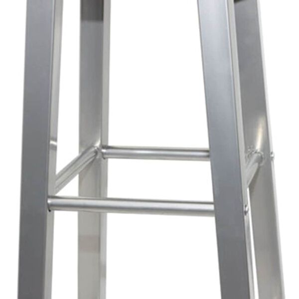 vidaXL Bancos de bar 4 pcs MDF prateado e castanho