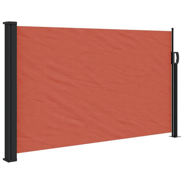 vidaXL Toldo lateral retr&aacute;til 120x500 cm terracota
