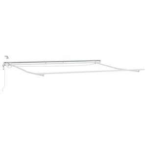 vidaXL Estrutura de Toldo Branco 450 &times; 300 cm Alum&iacute;nio