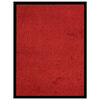 vidaXL Tapete de porta 60x80 cm vermelho