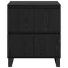 vidaXL Buffet Carvalho Preto 60 x 35 x 70 cm