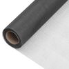 vidaXL Rede mosquiteira em fibra de vidro 60x1000 cm preto
