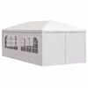 vidaXL Tenda para festas 3x6 m branco