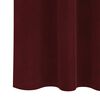 vidaXL Cortinas opacas 2 pcs Vinho Vermelho 140 x 260 cm Veludo