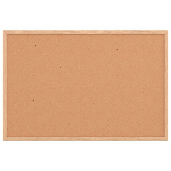 vidaXL Quadro de corti&ccedil;a com estrutura em madeira de pinho maci&ccedil;o 60x40 cm