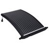 vidaXL Painéis de aquecimento solar curvos p/ piscina 3 pcs 110x65 cm
