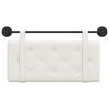 vidaXL Cabeceira Suspensa Branco 80 cm Couro Sint&eacute;tico