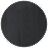vidaXL Tapete redondo 100 cm bambu cinzento