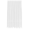 vidaXL Cortina de Renda com cortinas Branco 240 x 200 cm Poli&eacute;ster