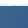 vidaXL Toldo vertical 60x360 cm tecido oxford azul