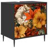 vidaXL Arm&aacute;rio de Banheiro GENNEP Carvalho Preto 60 x 40 x 61 cm