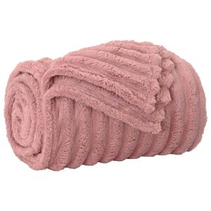 vidaXL Manta Rosa 150 x 130 cm 0.45 kg L&atilde;