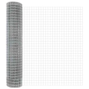 vidaXL Cerca Euro 1,6 x 10 m Ferro revestido de PVC