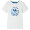 T-shirt infantil cor cru 104