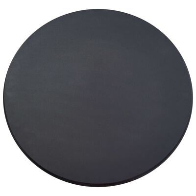 vidaXL 5 pcs conjunto de bar tecido cinzento-escuro