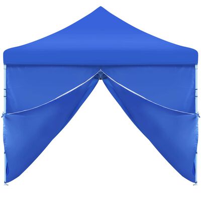 vidaXL Tenda para festas pop-up dobrável c/ 8 paredes 3x9 m azul