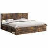 vidaXL Estrutura de Cama com Armazenamento e Cabeceira 3 pcs