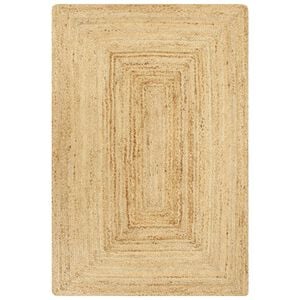 vidaXL Tapetes de &aacute;rea Retangular Cinzento-Escuro 240 x 340 cm Juta