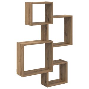 vidaXL Prateleiras de Cubo de Parede Montagem na parede