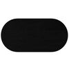vidaXL Tampo de mesa 120x60x2 cm carvalho maci&ccedil;a oval castanho-escuro