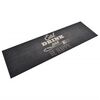 vidaXL Tapete de cozinha lav&aacute;vel 60x180 cm veludo padr&atilde;o cozinha preto