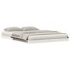 vidaXL Estrado de cama Branco 160 x 220 cm Madeira de Pinheiro S&oacute;lida